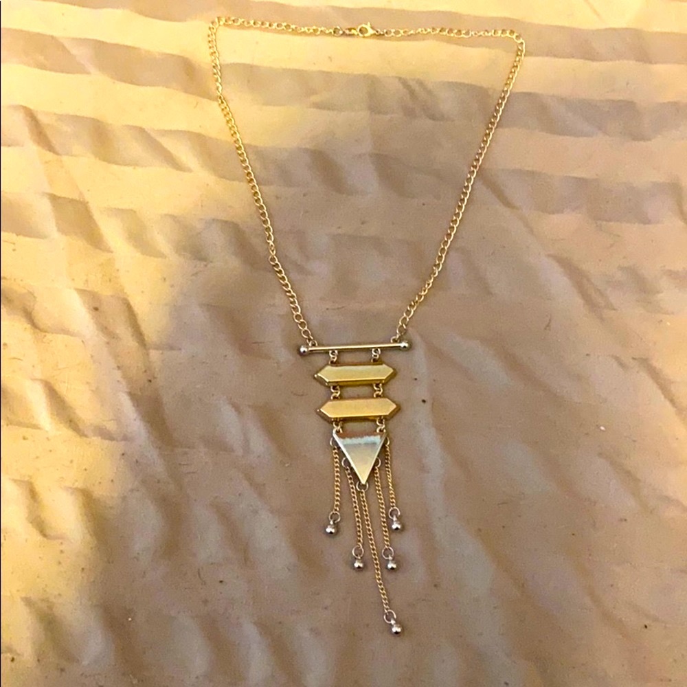 Silver & Gold Necklace